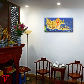 Tranh phật giáo treo phòng thờ